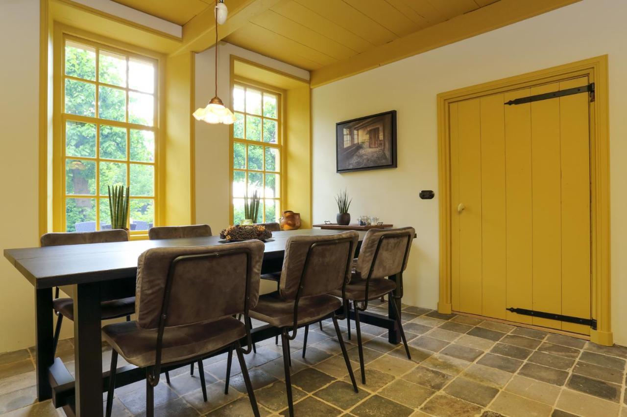 Hoogheem Erfgoed & Logies Villa Nieuwolda-Oost ภายนอก รูปภาพ
