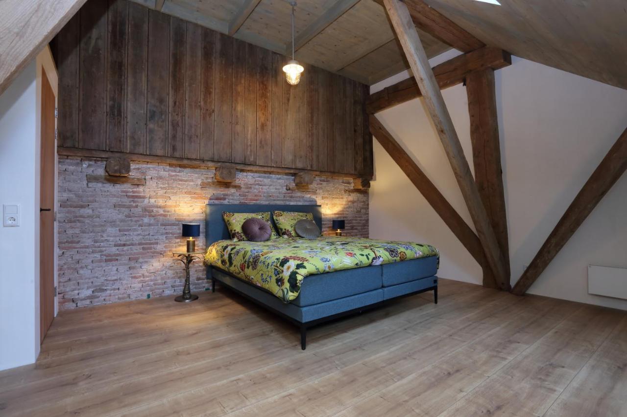 Hoogheem Erfgoed & Logies Villa Nieuwolda-Oost ภายนอก รูปภาพ